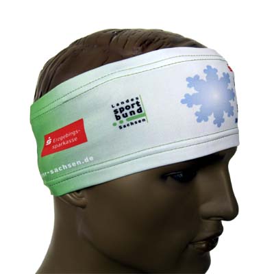 Funktionsstirnband gesäumt