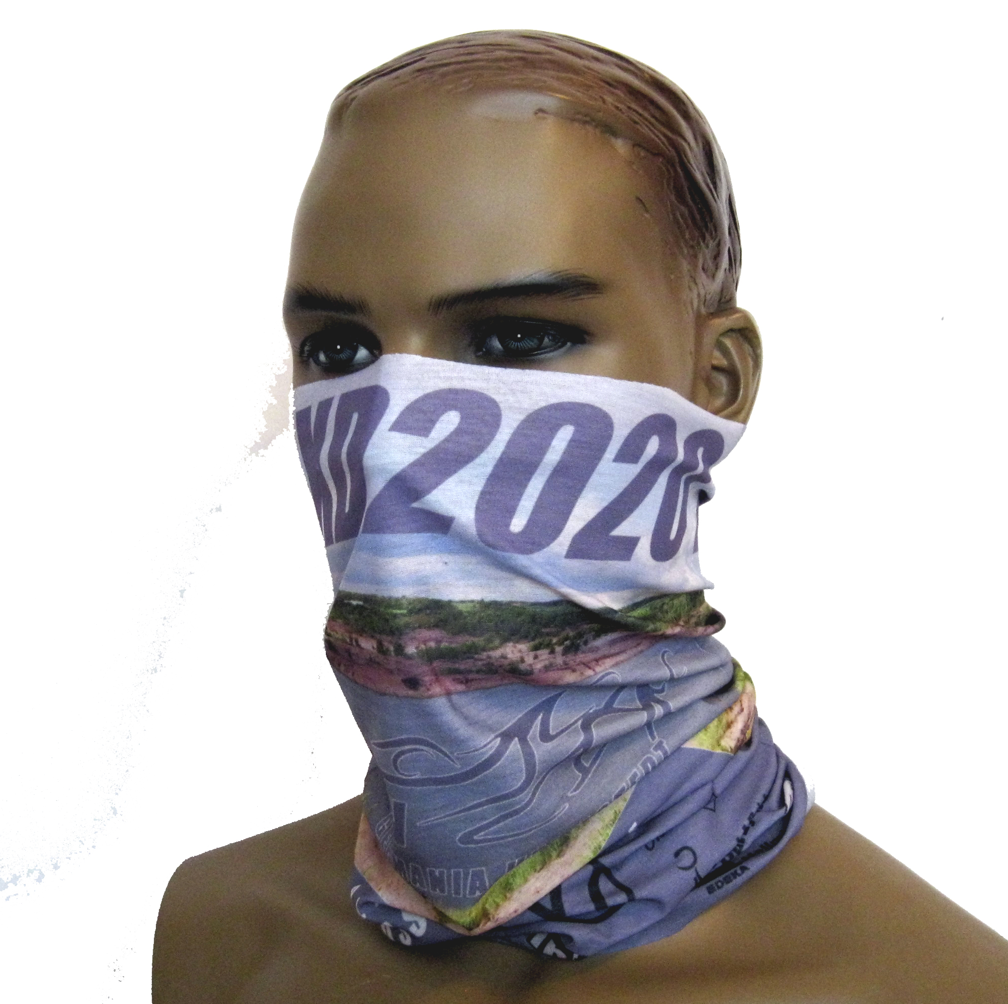 Ebos Multifunktionstuch Schlauchtuch - Bandana, Halstuch, Kopftuch Für Outdoor & Motorrad