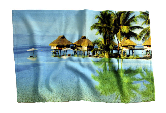 Frotteetücher mit Fotodruck – Individuelle Strand- & Sporthandtücher