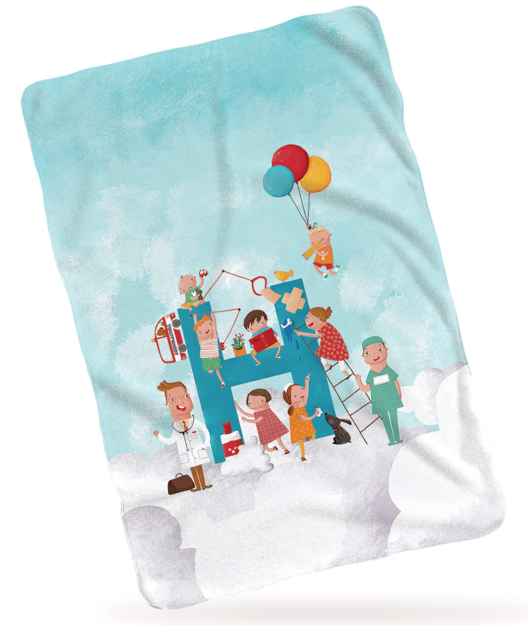 Polar Fleece Decke Irland – 127 X 152,4 Cm, Weich, Wärmend, Aus 100% Polyester, Maschinenwaschbar