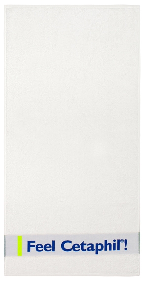 Frotteetuch veredelt