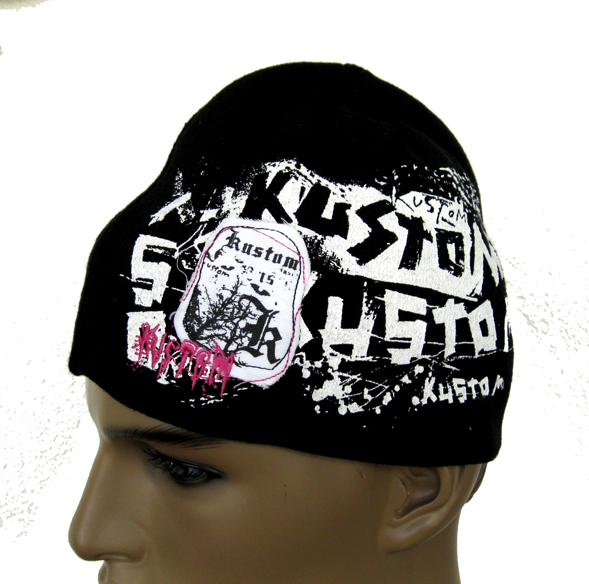 Beanie mit Druck und Stick