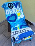 weiches Frotteetuch aus Mikropolyester für Sport und Freizeit