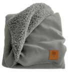 Sherpa Fleece Decke