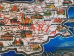 Bedrucktes Frotteetuch Motiv Bulgarien Schwarzes Meer